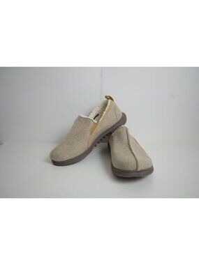 SPENCO‎ SUPREME SLIPPER BEIGE SYNTHETIC SHEARLING